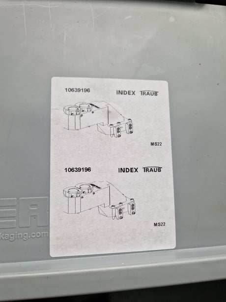 Tool Holder for Index Machine MS22 - New in box