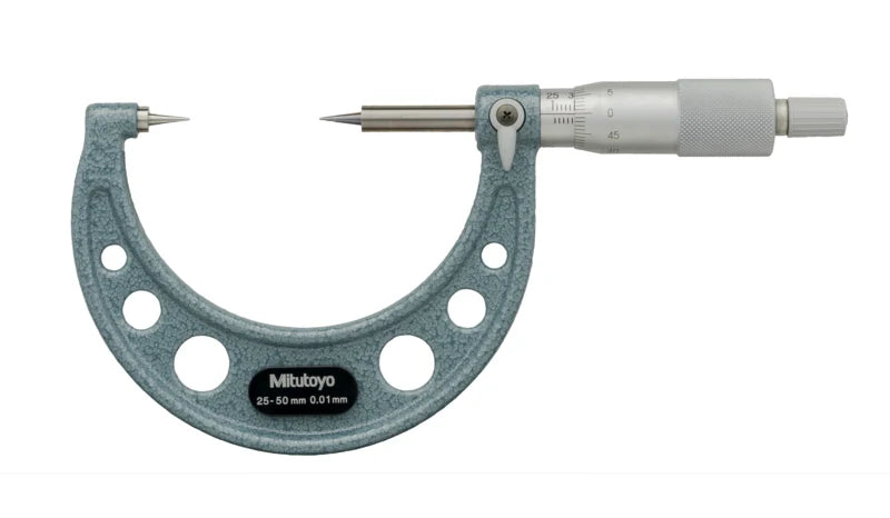 Point Micrometer with Hardened Tip