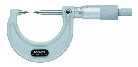 Point Micrometer with Hardened Tip