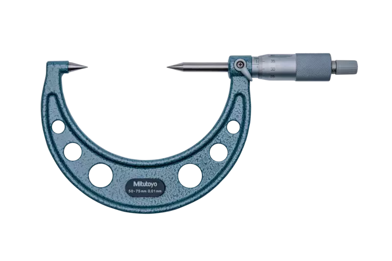 Point Micrometer with Carbide Tip