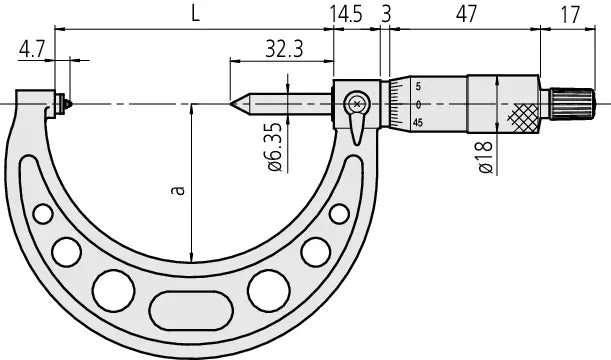 Screw Thread Micrometer