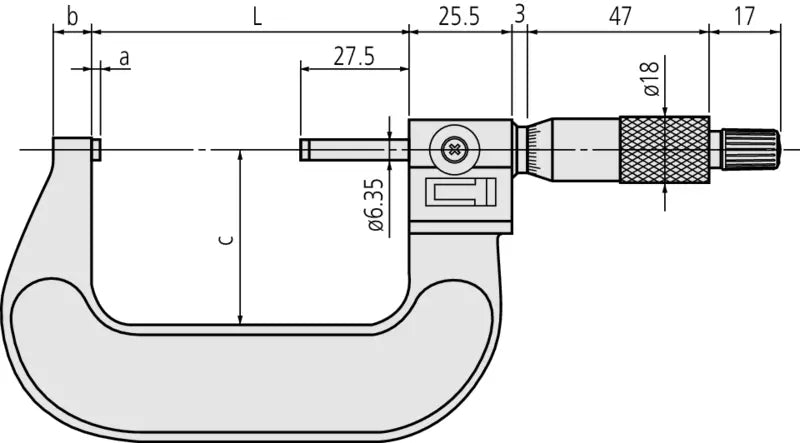 Digit Outside Micrometer