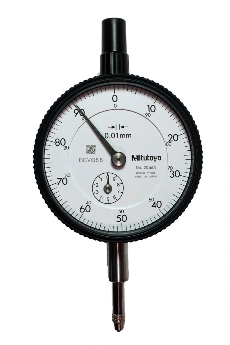 Dial Gauge, Flat Back, ISO Type