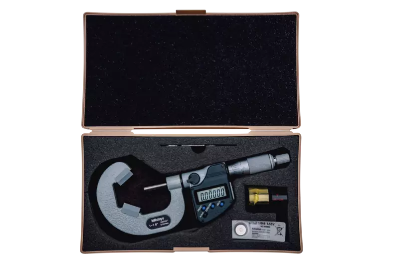 Digital 3 Flute V-Anvil Micrometer