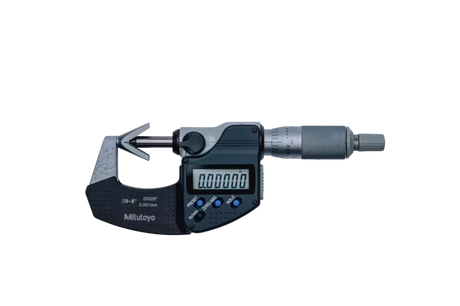 Digital 3 Flute V-Anvil Micrometer