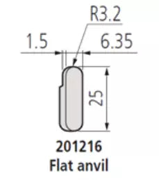 Digital Interchangeable Anvil Micrometer