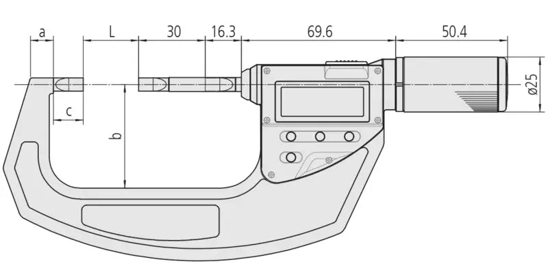 Absolute Digital Blade Micrometer QuickMike