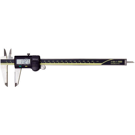 Digital ABS AOS Caliper with ID/OD Measurement and Carbide-Tipped Jaws