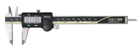 Digital ABS AOS Caliper with OD Measurement and Carbide-Tipped Jaws