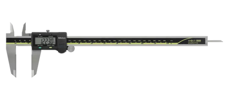 Digital ABS AOS Caliper with OD Measurement and Carbide-Tipped Jaws