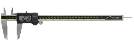 Digital ABS AOS Caliper with ID/OD Measurement and Carbide-Tipped Jaws