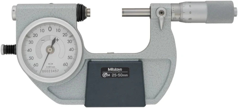 Indicating Micrometer with Button Left