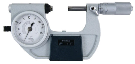 Indicating Micrometer with Button Left