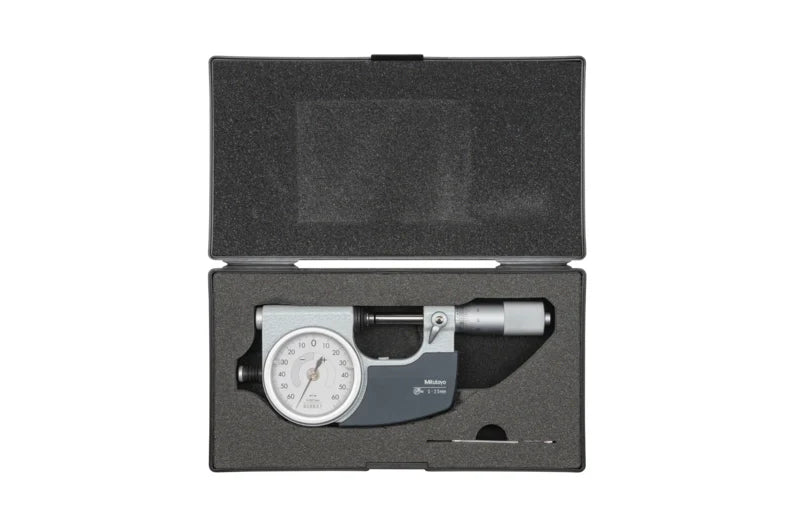 Indicating Micrometer with Button Left