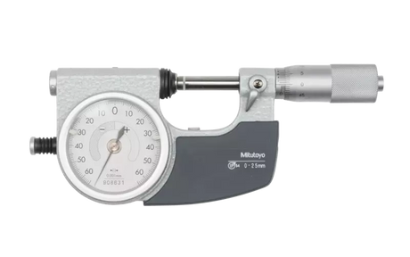 Indicating Micrometer with Button Left