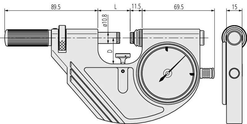 Dial Snap Meter