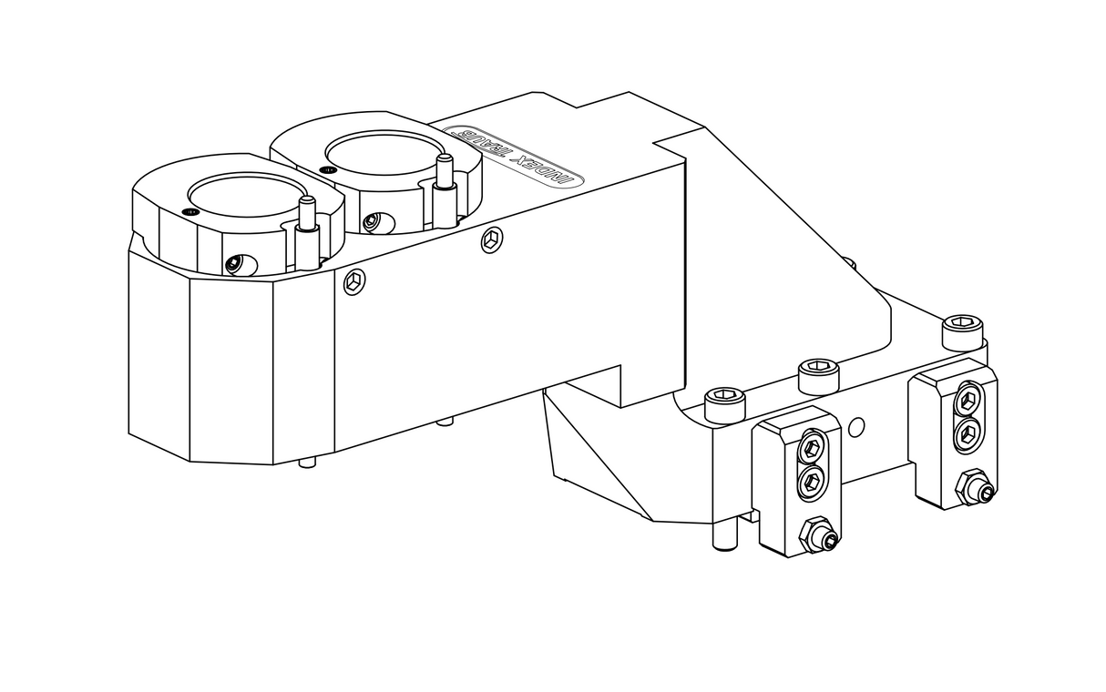 Porte-outil de base MS16/MS22 Hydroexpan - Double